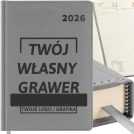 kalendarz-dzienny-a4-terminarz-2026-ksiazkowy-notes-z-grawerem-logo-szary