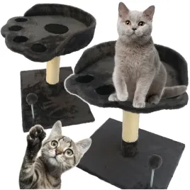 drapak-dla-kota-wieza-legowisko-zabawka-z-kulka-sizal-2-poziomy