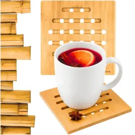 podkladka-na-stol-pod-kubek-szklanke-talerze-drewniana-bambusowa-kwadratowa