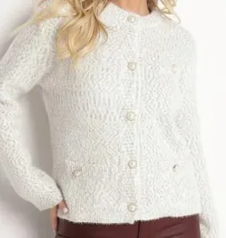 damski-kardigan-sweter-rozpinany-ozdobne-guziki-uni-szary-melanz