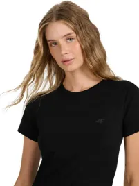 koszulka-damska-4f-gladka-tshirt-bawelna-czarna-basic-shf2255-20s-r-xs