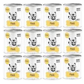 karma-mokra-dla-psa-paka-zwierzaka-pepe-pork-99percent-wieprzowina-12x800g
