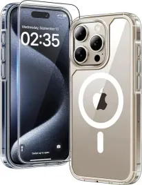 tauri-magnetic-plecki-szkla-iphone-15-pro-magsafe-12ft-ochrona-clear