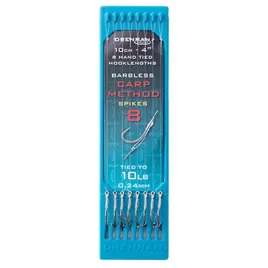 przypony-drennan-plate-carp-method-4-10cm-spike-8-barbless