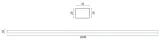 rea-adapter-poszerzajacy-brush-copper-200cm-stan-opakowania-oryginalne