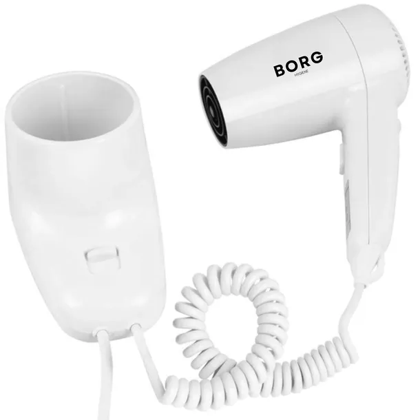 Hotelowa suszarka do włosów Borg Ivalo White 1200W