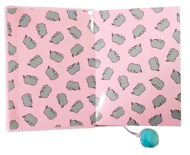 pamietnik-notes-pink-pluszowy-a5-pusheen-st-majewski