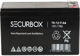 securbox-akumulator-vrla-agm-12v-7ah-waskie-zlacze-t1-do-alarmow-zasilania