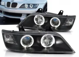 lampy-reflektory-do-bmw-z3-od-1996-do-2002-roku-ringi-led-zarowki-h1-gratis
