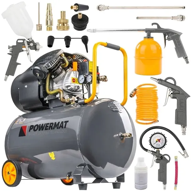 KOMPRESOR OLEJOWY 100L 8 BAR SPRĘŻARKA 230V 530l/min 4,7KM