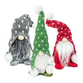 krasnale-swiateczne-3-szt-szary-zielony-czerwony-skandynawskie-skrzaty-gnom