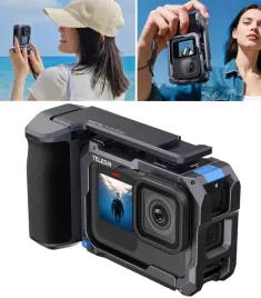 uchwyt-grip-z-ramka-montazowa-frame-mount-do-gopro-hero-13-12-11-10-9-black
