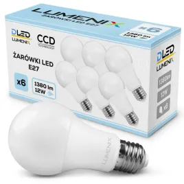 6x-zarowka-led-e27-12w-1380lm-neutralna-kula-premium-ccd-niemrugajaca