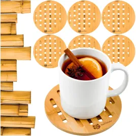 zestaw-podkladka-na-stol-pod-kubek-szklanke-drewniana-bambusowa-okragla