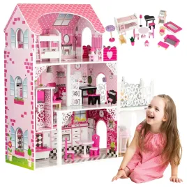 drewniany-domek-dla-lalek-z-winda-xxl-zjezdzalnia-ecotoys
