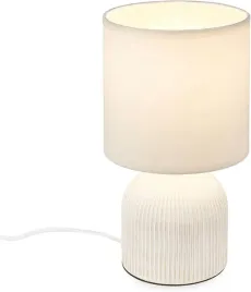 lampa-stolowa-nocna-ceramiczna-dekoracyjna-z-abazurem-z-tkaniny-briloner