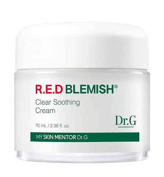 ORYGINALNY Doctor.G RED Blemish Clear Soothing Kojący Krem do Twarzy - 70ml