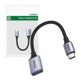 kabel-adapter-otg-z-usb-c-meski-na-usb-zenski-3-0-15cm-czarny-ugreen