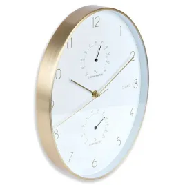 zegar-scienny-na-sciane-bialy-zloty-z-termometrem-higrometrem-27x34-vilde