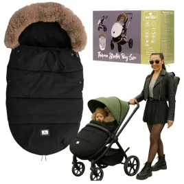 spiworek-zimowy-do-wozka-gondoli-lorelli-luxe-szary-ocieplany-wodoodporny