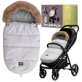 spiworek-zimowy-do-wozka-gondoli-lorelli-luxe-szary-ocieplany-wodoodporny
