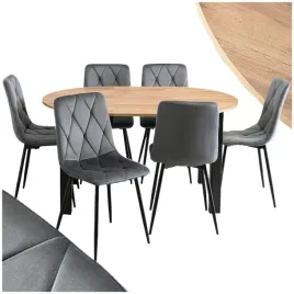 stol-okragly-z-krzeslami-zestaw-rozkladany-komplet-salon-kuchnia