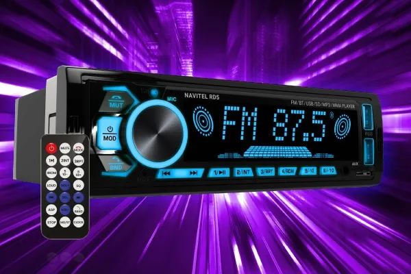 radio-samochodowe-navitel-rd5-1-din-bluetooth-aux-stan-nowy