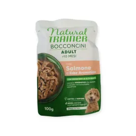 natural-trainer-bocconcini-100g-karma-mokra-z-lososiem-i-ziolami-dla-psa