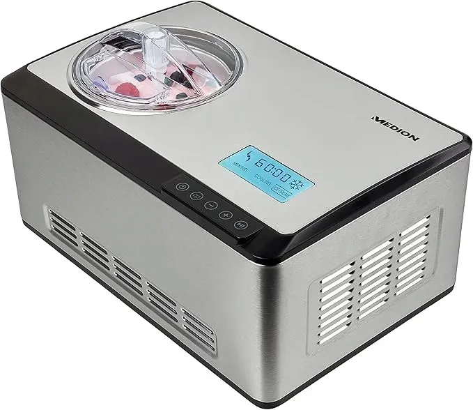 Lodziarka Maszyna do lodów domowych XXL Sorbetów,Jogurtu 2.0L, 180W MEDION