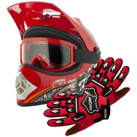 kask-dzieciecy-cross-gogle-rekawice-na-hulajnoge-bmx-enduro-quad-xs