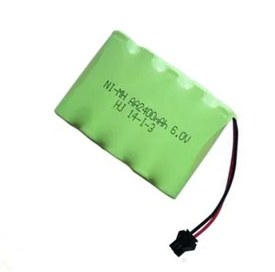 AKUMULATOR BATERIA 6 V 2400 MAH NIMH DO SAMOCHODÓW ZDALNIE STEROWANYCH