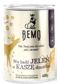 bemo-mokra-karma-dla-psa-jelen-400-g-nie-badz-jelen-w-kasze-dmuchaj