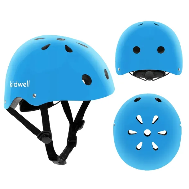 KASK ochronny Kidwell ORIX II Blue S Niebieski rower hulajnoga dla dziecka