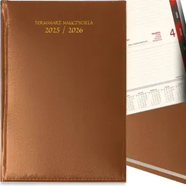 kalendarz-nauczyciela-2025-2026-a5-tygodniowy-ksiazkowy-terminarz-brazowy