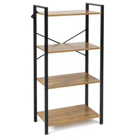 regal-loftowy-industrialny-4-polki-metalowy-na-ksiazki-salonu-biura-rl101