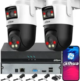 monitoring-dahua-na-2-kamery-5mpx-5mpx-p5d-5f-pv-smart-dual-light-audio