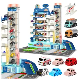 garaz-parking-samochodowy-5-poziomow-ruchoma-winda-dzwiek-swiatla-led-auta