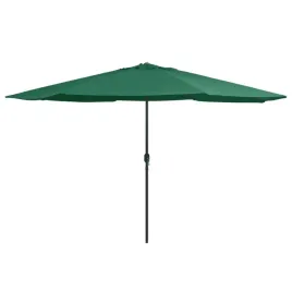 vidaxl-parasol-ogrodowy-na-metalowym-slupku-400-cm-zielony