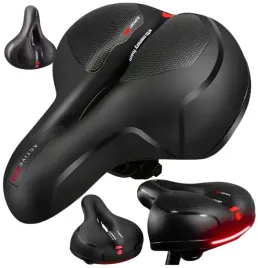 wygodne-siodelko-rowerowe-siodlo-miekkie-szerokie-wentylacja-odblask-mocne