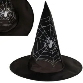 kapelusz-czarownicy-wiedzmy-halloween-przebranie-czarny-z-pajeczyna-stroj