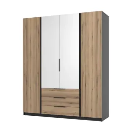 szafa-do-salonu-4-drzwiowa-z-lustrem-i-szufladami-dravero-bl-ev-2f-2l-3s