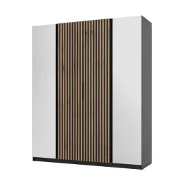 szafa-do-sypialni-4-drzwiowa-z-lustrem-i-lamelami-dravero-bl-bl-ev-2l-2lam