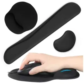 zestaw-3-podkladek-pod-mysz-nadgarstek-zelowa-ergonomiczna-gamingowa