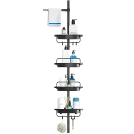 czarna-polka-pod-prysznic-narozna-teleskopowa-regulowana-100-320-cm-4-polki