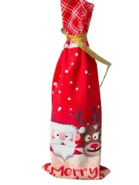 etui-pokrowiec-na-butelke-swiateczny-worek-mikolaj-prezenty-tkanina-na-wino