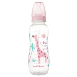canpol-butelka-waska-pp-330ml-12m-africa-rozowa