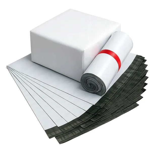 Foliopaki kurierskie 400x500 mm B3 100 szt – koperty foliowe LDPE 40x50 cm