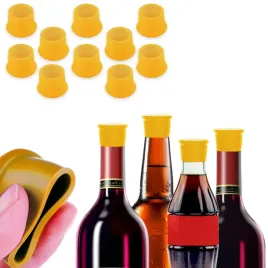10x-korek-zatyczka-zakretka-do-butelki-wina-napojow-silikon-zolta