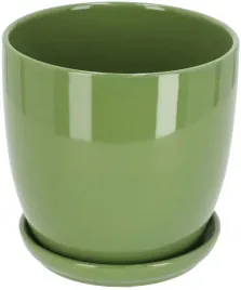 doniczka-donica-oslonka-ceramiczna-szkliwiona-z-podstawa-kwiaty-15-zielona