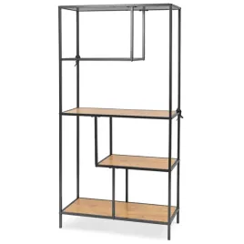 regal-loftowy-industrialny-5-polek-metalowy-na-ksiazki-salonu-biura-rl104